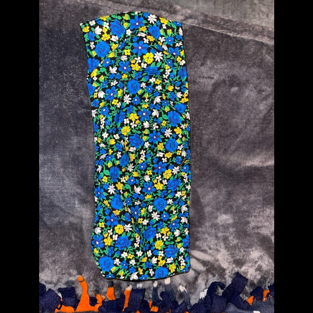 Versus by Versace floral tube top